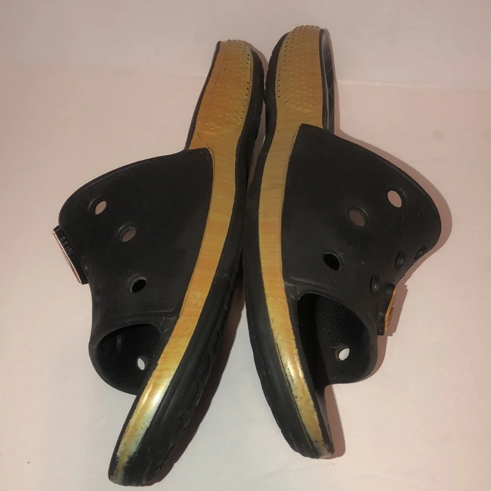 Luke Combs X Crocs Classic Bootlegger Unisex Black Slide Sandals